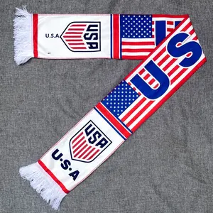 Écharpes épaisses Spot World Cup <span class=keywords><strong>pour</strong></span> les supporters du Mexique, des États-Unis, du Canada, du Brésil, du Portugal, <span class=keywords><strong>de</strong></span> l'Argentine et des Pays-Bas. - Product Image 6