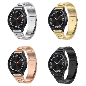Cliquez sur le lien facile à ajuster <span class=keywords><strong>Bracelet</strong></span> en métal sans lacunes <span class=keywords><strong>Bracelet</strong></span> de luxe pour <span class=keywords><strong>Samsung</strong></span> Galaxy <span class=keywords><strong>Watch</strong></span> <span class=keywords><strong>6</strong></span> Classic 43/47mm Galaxy <span class=keywords><strong>Watch</strong></span> 4/5 Pro - Product Image 5
