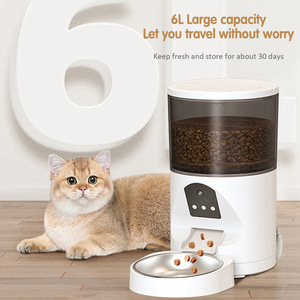 OEM ODM Papifeed Pet التلقائي الأفضل مبيعًا بيع بالجملة وعاء موزع طعام ذكي للكلاب والقطط - Product Image 4