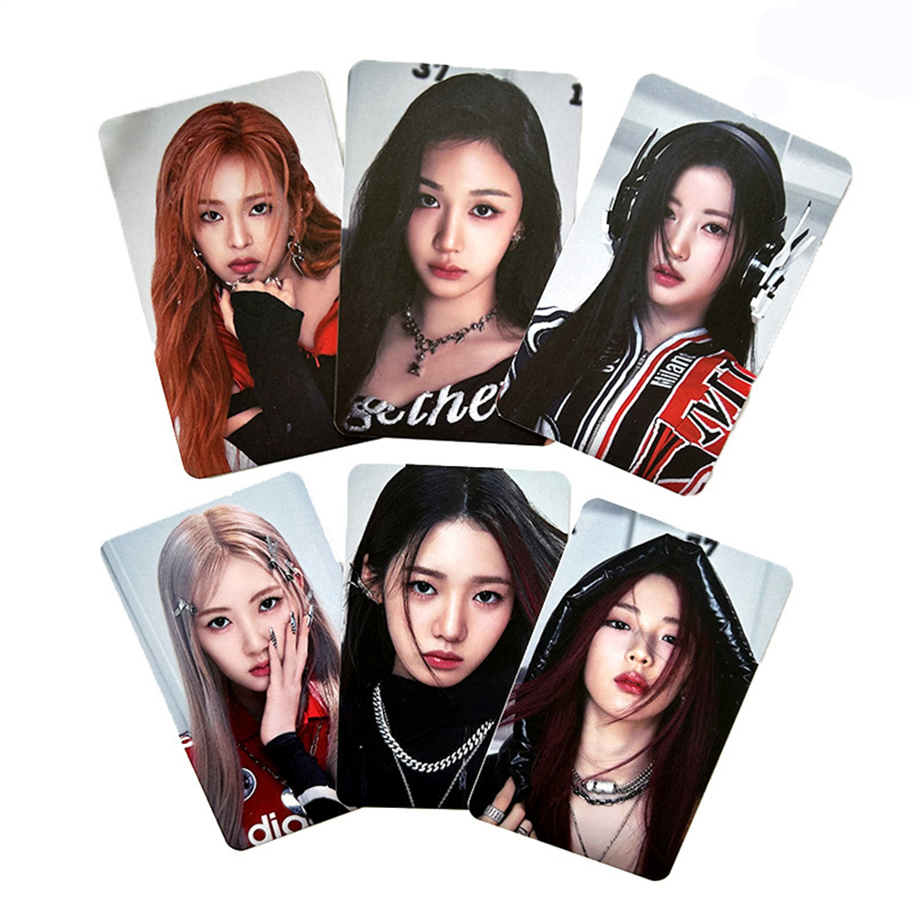 6Pcs/Set KPOP BABYMONSTER Photocard BATTER up Album Postcard HARAM