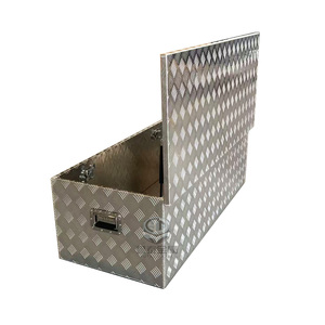 Boîte à outils en aluminium pour le stockage du dessous de caisse du camion Flatbox Replacement for <span class=keywords><strong>Pick</strong></span> <span class=keywords><strong>up</strong></span> Truck Bed - Product Image 3