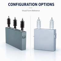 Batterie de condensateurs en polypropylène métallisé haute tension JK BFM 2022 des fabricants chinois, tension nominale 30KV, certifiée CE CQC ISO9001