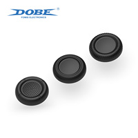 Capuchons de joystick en silicone DOBE pour manettes PS4 PS5 - Revêtements antidérapants pour une meilleure prise en main et un confort amélioré lors du jeu