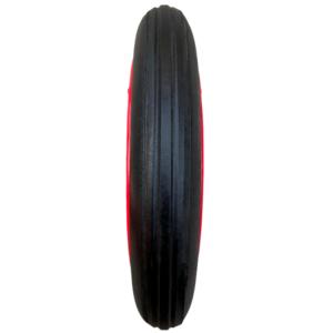 Roues en caoutchouc massif robustes STONE de <span class=keywords><strong>12</strong></span> <span class=keywords><strong>pouces</strong></span> avec roulement à billes pour chariot de jardin, chariot et <span class=keywords><strong>brouette</strong></span> - Product Image 3