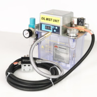 Pompe à liquide de refroidissement pour le travail des métaux, brume d'huile, pulvérisation de refroidissement de découpe des métaux, CNC routeur de gravure, refroidisseur PLC huile Air contrôlée séparément