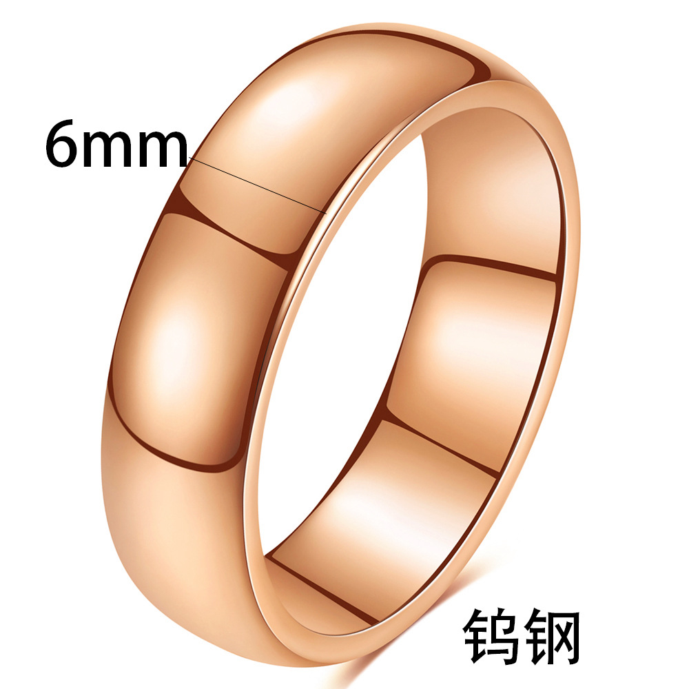 Oro rosa de 6 mm