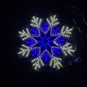 2D Christmas Snowflake Motif <b>Lights</b> for Outdoor Decoration - Product Image 6