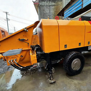 HBT5008C-5S Energy-Saving Technology for Trailer-Mounted <b>Small</b> Diesel Concrete <b>Pump</b> - Product Image 5