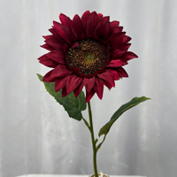 Fleur de tournesol artificielle en soie, fleur artificielle multicolores, fausse fleur de tournesol pour la décoration de la maison, les mariages et les fêtes