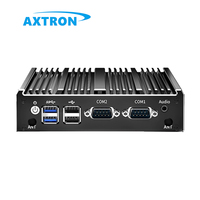 Barato Android NUC Box integrado Industrial Mini PC con 2 Ethernet 6 USB 2 COM Wifi 4G N2930 nueva versión