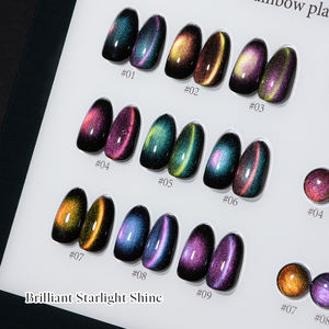 Esmalte <span class=keywords><strong>de</strong></span> Uñas en Gel Vinimay, Efecto Ojo <span class=keywords><strong>de</strong></span> <span class=keywords><strong>Gato</strong></span>, 9 Colores, Libre <span class=keywords><strong>de</strong></span> TPO, Cristal <span class=keywords><strong>Diamante</strong></span>, Arcoíris, para Arte <span class=keywords><strong>de</strong></span> Uñas <span class=keywords><strong>de</strong></span> Lujo - Product Image 2