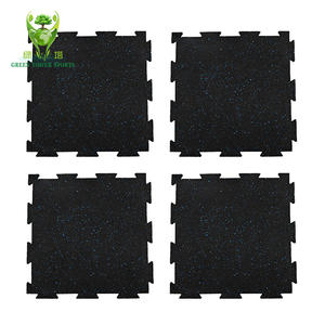 רצפת גומי מקורה אנטי החלקה נגד הלם אנטי סטטי וקול בידוד כושר גופני מחצלת כבד - Product Image 5