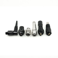 HXB13 90 Degree Right Angled Fiber Optic Expanded Beam Connector for 5G FTTX Applications IP68 Waterproof 2/4 Cores Rugged