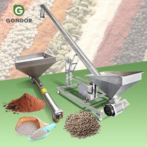 Transportador Espiral de Tornillo para Polvo, Tierra y Alimento para Pollos, Máquina Trituradora para Tolva de Polvo - Product Image 1