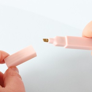 Bview – Lot de 6 surligneurs <span class=keywords><strong>pastel</strong></span> à pointe oblique, protection oculaire, marqueurs fluorescents pour l'étude et le bureau - Product Image 4