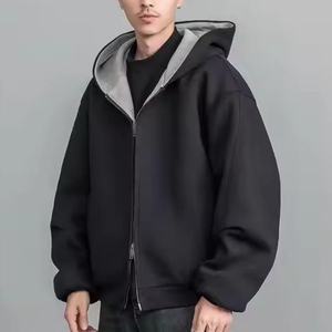 ผู้ผลิต OEM แจ็คเก็ตวินเทจคุณภาพสูงสำหรับผู้ชาย โลโก้สั่งทำ ซิปสองทาง สไตล์สตรีทแวร์ แจ็คเก็ตผู้ชาย - Product Image 5