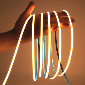 Relight super dünne 5mm Breite 400CHIP 6000K weiße Farbe DC 12V 24V 7,2 W hoch <span class=keywords><strong>CRI</strong></span> Ra90 flexible COB LED-Licht leiste - Product Image 3