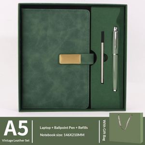 Coffret Cadeau Personnalisé Sophistiqué pour Entreprise : Carnet, Stylo, Bouteille d'Eau – Idéal Conférences et Anniversaires (PU) - Product Image 4