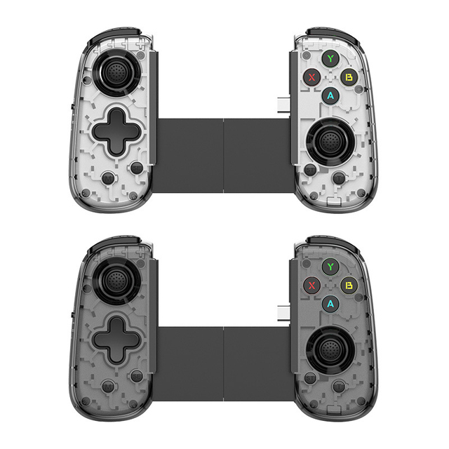 New D6mini Stretch Gaming Controller Wired/BT Wireless Gamepad for Mobile Phone Android IOS Streaming PC