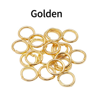 Closed Mouth Ring <b>Copper</b> Plated Round For <b>Bracelet</b> Making Jewelry Findings - Product Image 3