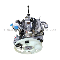 Motor Completo 4JB1T 2.8L Preensamblado y Probado en Caliente con Soportes de Motor y Compresor de Aire Acondicionado para Reemplazo en Camionetas Isuzu