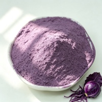 Poudre de chou violet de qualité alimentaire d'origine chinoise à faible humidité pour boissons, bonbons, pâtes, produits de boulangerie