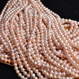Wholesale Baroque Shaped Diy Handmade Beaded Bracelet Nearly Round 2-10 mm Natural Freshwater <strong>Pearl</strong> Beads for Jewelry Making