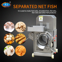Séparateur de viande de poisson, machine à désosser, séparateur de viande automatique pour la production de surimi / boulettes de poisson