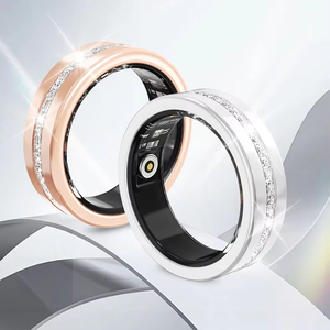 2026 V6 Smart Ring With Luxury Fashion Multi-function Sports Pedometer Women Wearable Heart Rate Tracker Sleep HRV Monitoring - Product Image 1