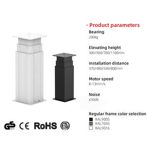 طاولة رفع كهربائية من من من من من من أجل الارتفاع قابل للتعديل-طاولة للاستخدام المكتبي - Product Image 6