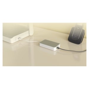 Adaptador de red LINEAR USB Cordless Blanco y Plateado KN 3110 01EN - Product Image 4