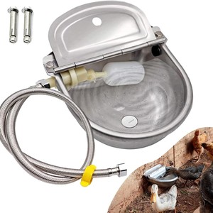 Nouvelle Abreuvoir Automatique Topsure en Acier Inoxydable pour Vaches et Chevaux avec Mangeoire et Valve en Cuivre, Capacité 3L, Modèle <span class=keywords><strong>TOP6</strong></span> - Product Image 4