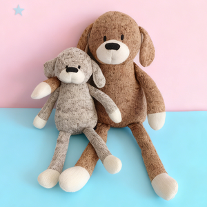 Giocattolo per Cani in Morbido Peluche Lavorato a Maglia con Adorabili Occhi Rotondi e Texture Elastica del Filato per Bambini - Product Image 5