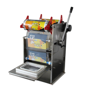Sealer trays Tofu boxes sealing machine Semi-automatic cup sealer machine