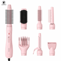 Sèche-cheveux ionique extra long 7 en 1 avec diffuseur et moteur DC haute vitesse pour salons, hôtels, voyages et utilisation en extérieur
