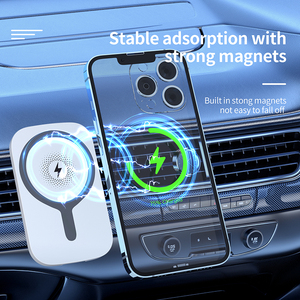 Promotion Custom Logo 15W Wireless Car <b>Charger</b> Pad <b>Fast</b> Magnetic Charge <b>Type</b>-<b>C</b> for Mobile Phone for Certified ABS+PC Material - Product Image 2
