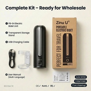 Bidé Eléctrico de Viaje Recargable de 2000mAh y <span class=keywords><strong>3</strong></span> Velocidades, Molde Privado, Precio Competitivo, para Distribución Global y <span class=keywords><strong>Mercado</strong></span> B2B - Product Image 5