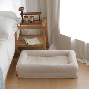 Chỉnh Hình Bộ Nhớ Bọt Con Chó Giường Nhung Vật Nuôi Mat Dày Ấm Áp Thoáng Khí Không Thấm Nước Non-Slip Có Thể Tháo Rời Bìa Có Mô Hình Động Vật - Product Image 1