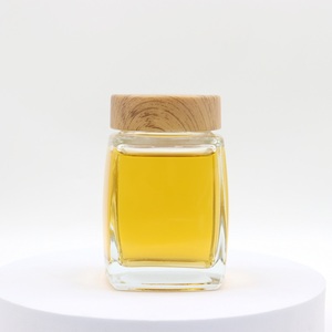 Bán buôn 180ml <span class=keywords><strong>360ml</strong></span> vuông thủy tinh rỗng chai thủy tinh mật ong mứt <span class=keywords><strong>Jar</strong></span> với nắp kim loại - Product Image 5