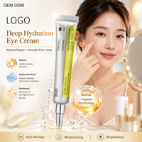 Crème hydratante gel bio au rétinol, booster tenseur anti-rides et minimiseur de pores, soin du visage, fourniture directe usine