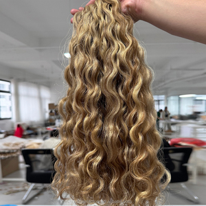 กาวเคราตินอิตาลีสำเร็จรูปสำหรับต่อผมแบบ I Tip ผมแท้แบบ Double Drawn เกรด Virgin Raw ของรัสเซีย แบบ K Tip ผมแท้ Remy สำหรับขายส่ง - Product Image 5