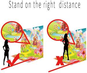 Toile de fond <span class=keywords><strong>Amazon</strong></span> 011 Lollipop, accessoires de studio, cabine photo, fête d'anniversaire de bébé, fond de photographie, vinyle arc-en-ciel, dessin animé, enfants, 5x3 pieds - Product Image 4