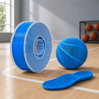 Filament PEBA 1,75 mm, haute élasticité, rebond flexible, léger, durable, filament d'imprimante 3D pour semelles de chaussures de basket-ball sans air