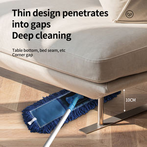 Fibre ultra-fine de vadrouille plate de haute qualité avec une forte absorption d'eau <span class=keywords><strong>balai</strong></span> plat <span class=keywords><strong>pliable</strong></span> vadrouille tige de vadrouille détachable - Product Image 4