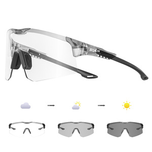 Gafas de Ciclismo Fotocromáticas SCVCN, Sin Marco, Resistentes al Viento, para Ciclismo al Aire Libre y Ciclismo de Montaña - Product Image 3