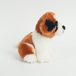 ของเล่นสุนัขเซนต์เบอร์นาร์ดเหมือนจริงของเล่นตุ๊กตาสัตว์ผ้านุ่มยัดนุ่นพร้อมไส้คอตตอน PP ของขวัญวันเกิด - Product Image 3