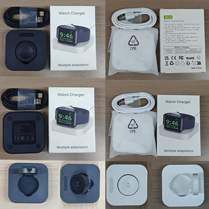 Cargador Portátil Inalámbrico Rápido HNT de 1200 mAh, Cargador Magnético Antideslizante para Relojes 6/<span class=keywords><strong>7</strong></span>/8/9 con Cable USB-A a C de 1 m - Product Image 6