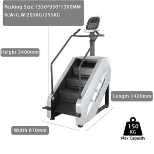 Máquina de treino para escaladores de escadas com melhor classificação para musculação, equipamento de ginástica para exercícios, máquina stepper