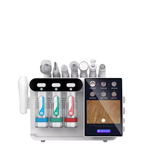 Appareil portable 7 en 1 Aes pour microdermabrasion, jet peel, oxygène aquatique, resserrement cutané, blanchiment, soin profond, utilisation à domicile - Product Image 1