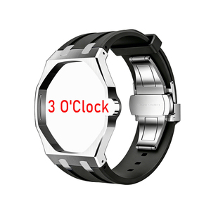 Upro Stainless Steel <b>Watch</b> <b>Case</b> Band for AP-swatch Savonnette Royal Pop Mod Kit 3 O'Clock Crown Pocket <b>Watch</b> Conversion Set - Product Image 4